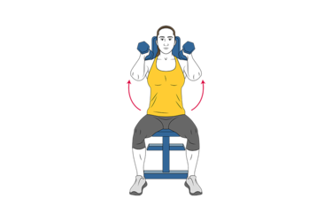 90 DEGREE DUMBBELL FRONT RAISES - Exercises routines