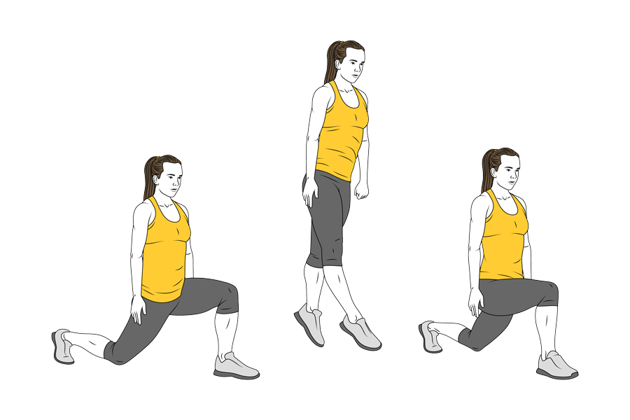 JUMPING LUNGES