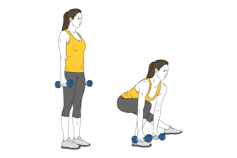 DUMBBELL LATERAL LUNGE